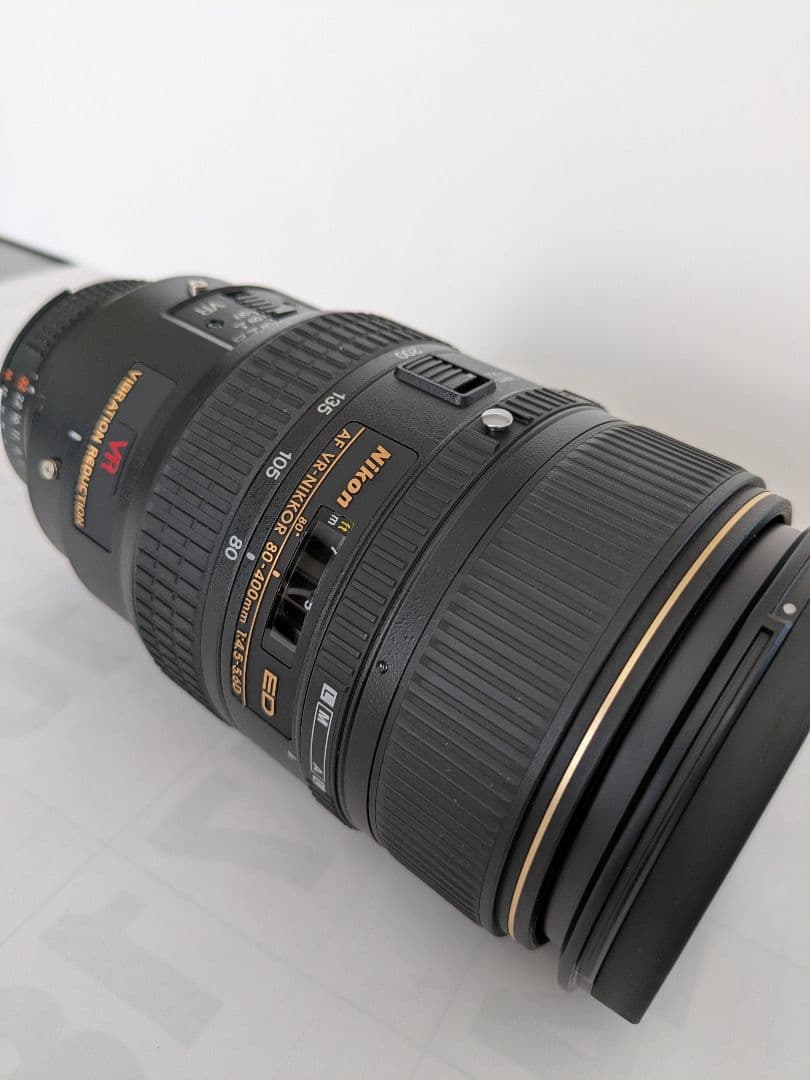 新品級　af vr nikkor 80 400mm f 4.5 5.6d ed