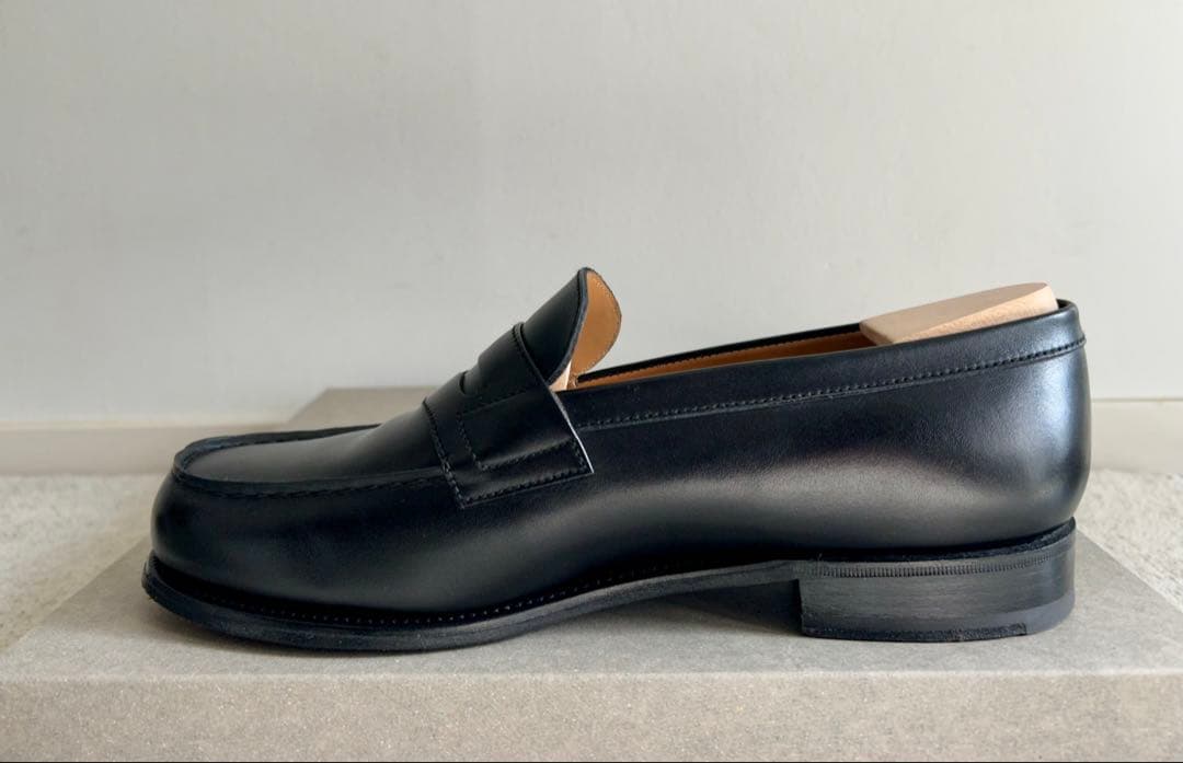 【美品】J.M.WESTON ローファー 180 ボックスカーフ 5E ブラック