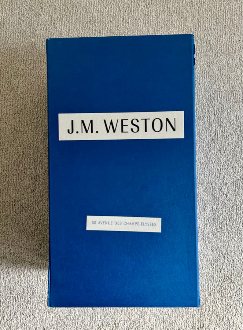 【美品】J.M.WESTON ローファー 180 ボックスカーフ 5E ブラック