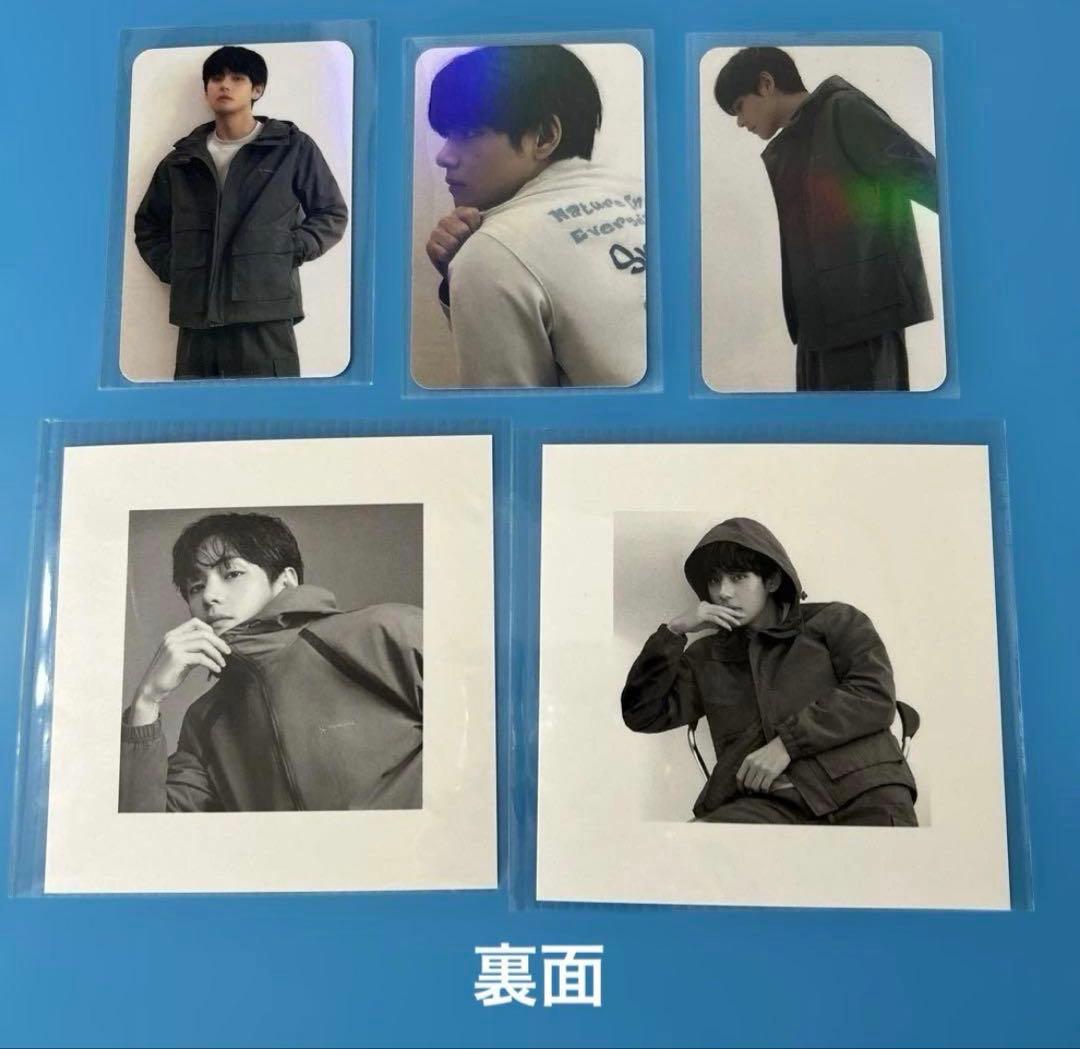 BTS V フィルムブックマーク・ましかくフォト・フォトカード