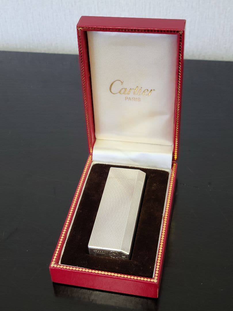 Cartier シルバーライター 専用ケース付き 五角形 カルティエ ライター ペンタゴン シルバーカラー | 東京銀座の