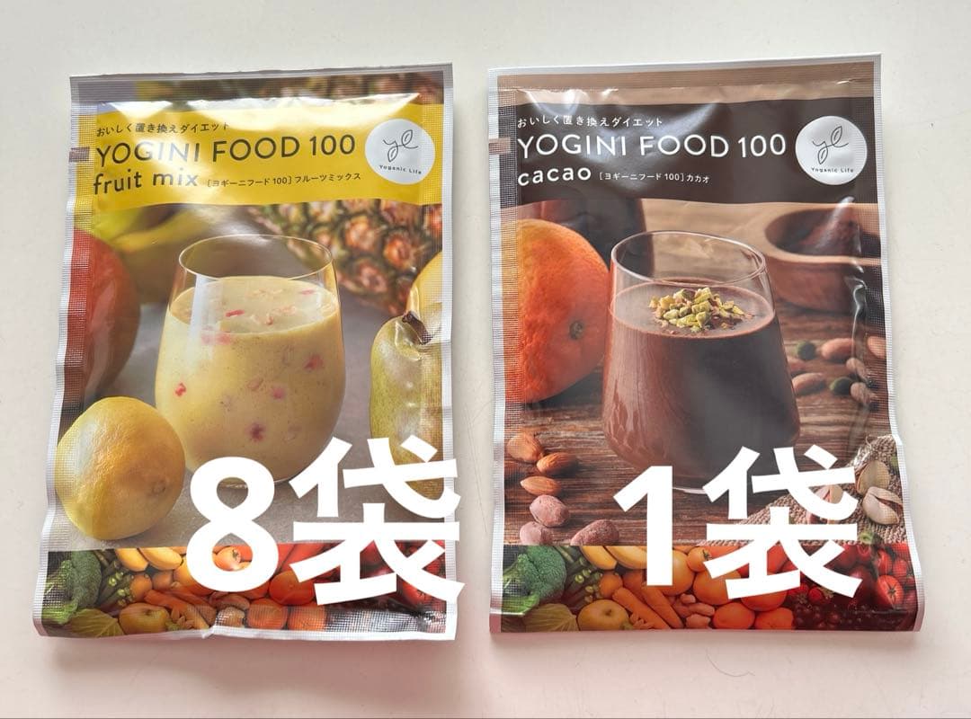LAVA ヨギーニフード100 フルーツミックス 8袋 カカオ 1袋 - メルカリ