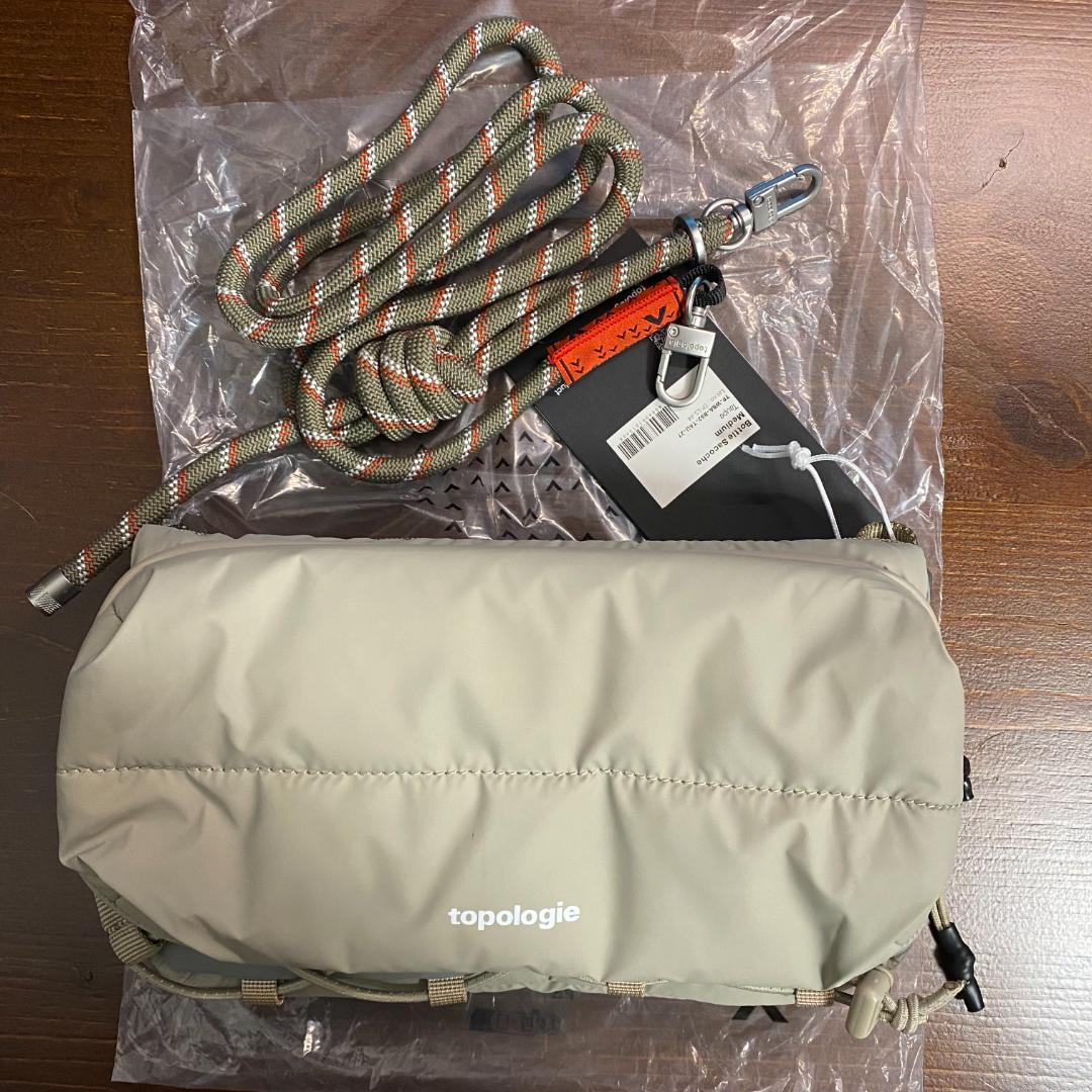 新品未使用❣️ topologie ボトルサコッシュ（ストラップ付き）2点