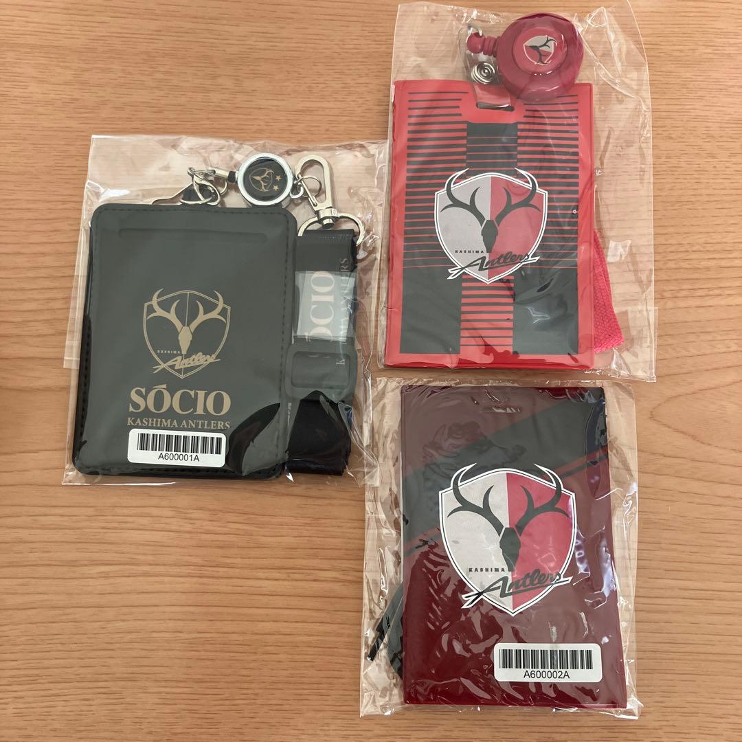 鹿島アントラーズ IDカードホルダー 3個セット - メルカリ