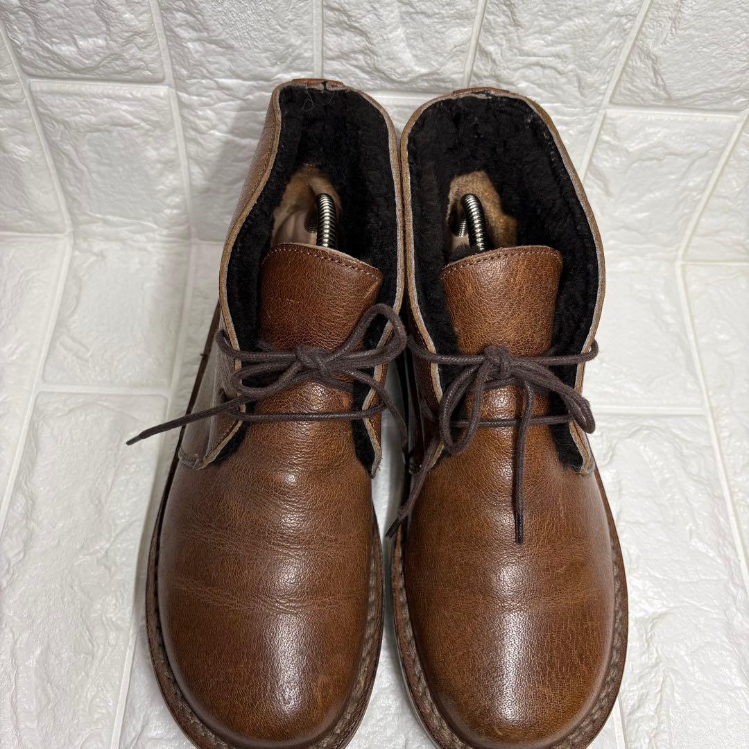 【希少モデル】 trippen BOX ブーツ レザー ボア 23.5cm