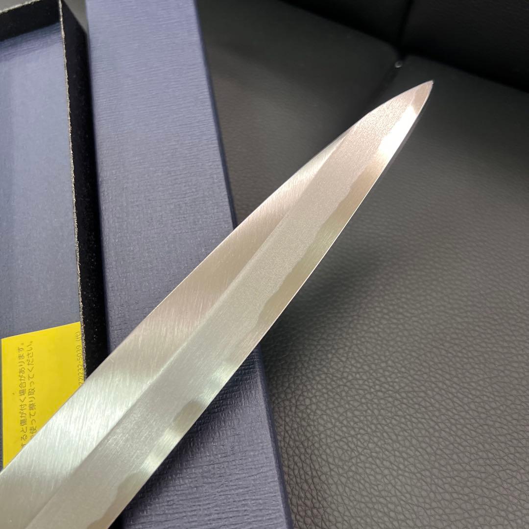 ☆新品送料込☆源正房はがね鍛造刺身包丁240mm右