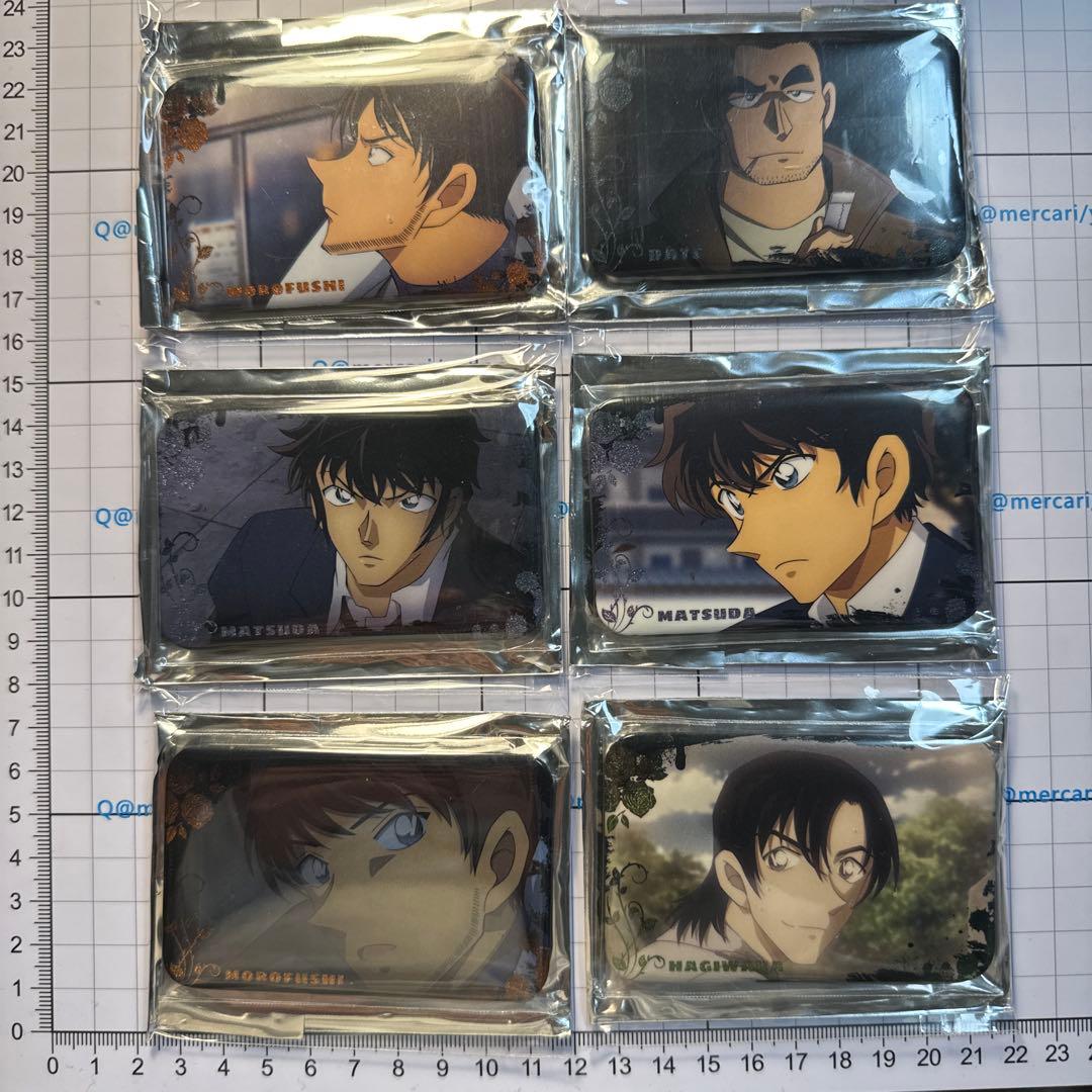 希少★名探偵コナン　コナンカフェ上海　中国限定　松田陣平　スクエア缶バッジ 名探偵コナン 中国缶バッジ 松田陣平 | K-BOOKS 秋葉原