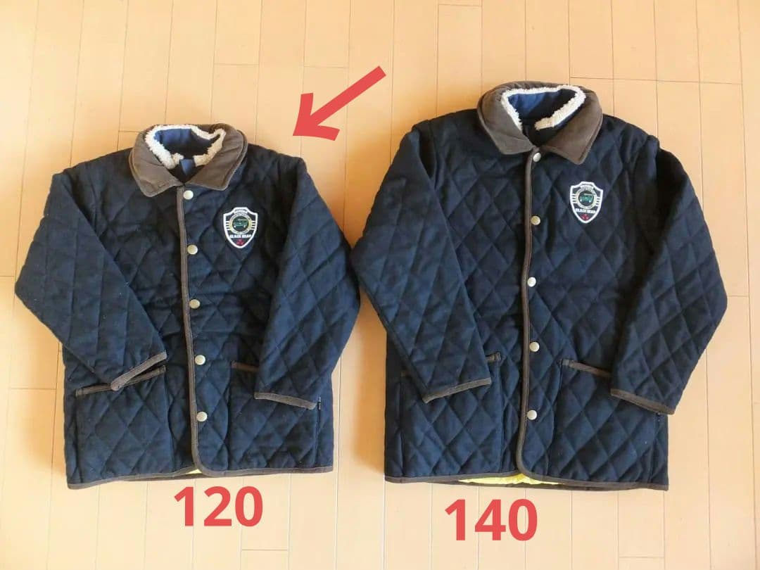 さああ様専用】3wayキルティングジャケット 140＆120セット