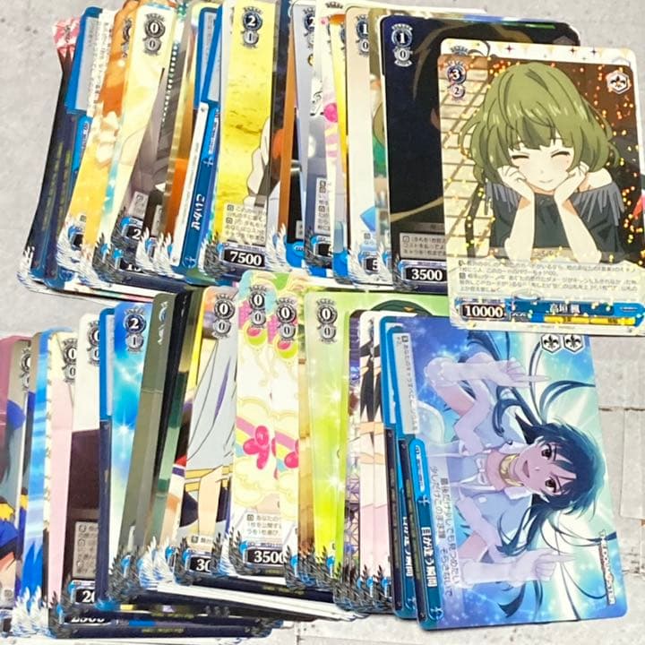 アイドルマスター アイマス ヴァイスシュヴァルツ デッキパーツ 青