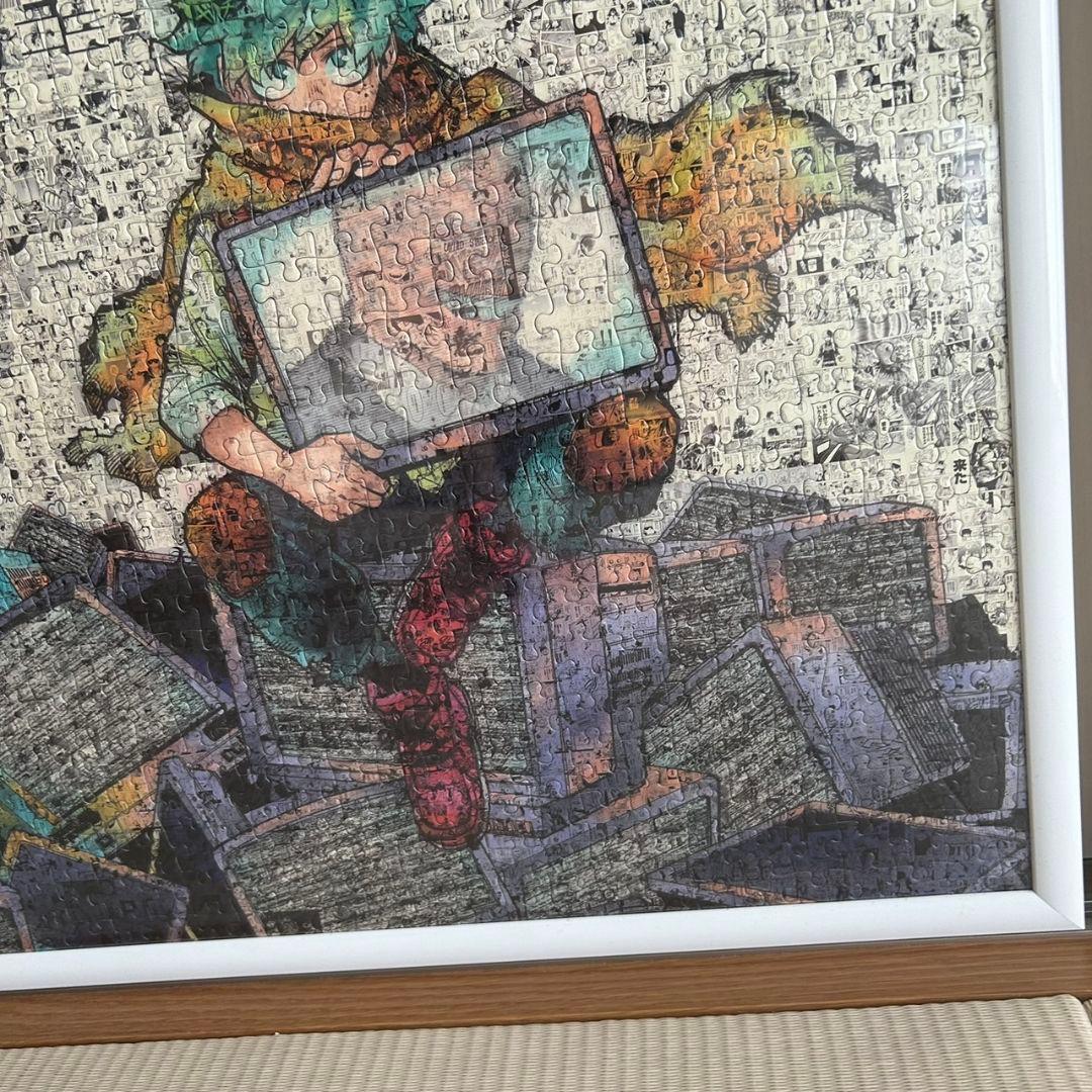 完成品 僕のヒーローアカデミア ヒロアカ展 モザイクアートパズル 1000
