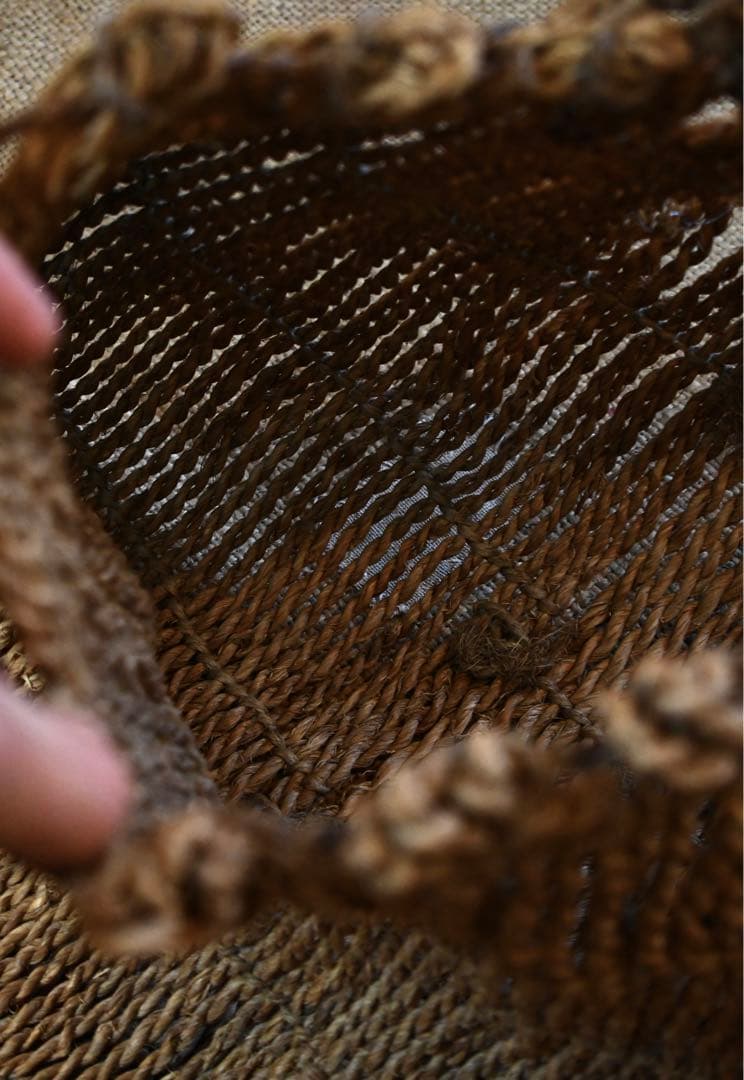 古道具 襤褸 網 籠 民藝 ブロカント 明治 french 古道具坂田 - メルカリ