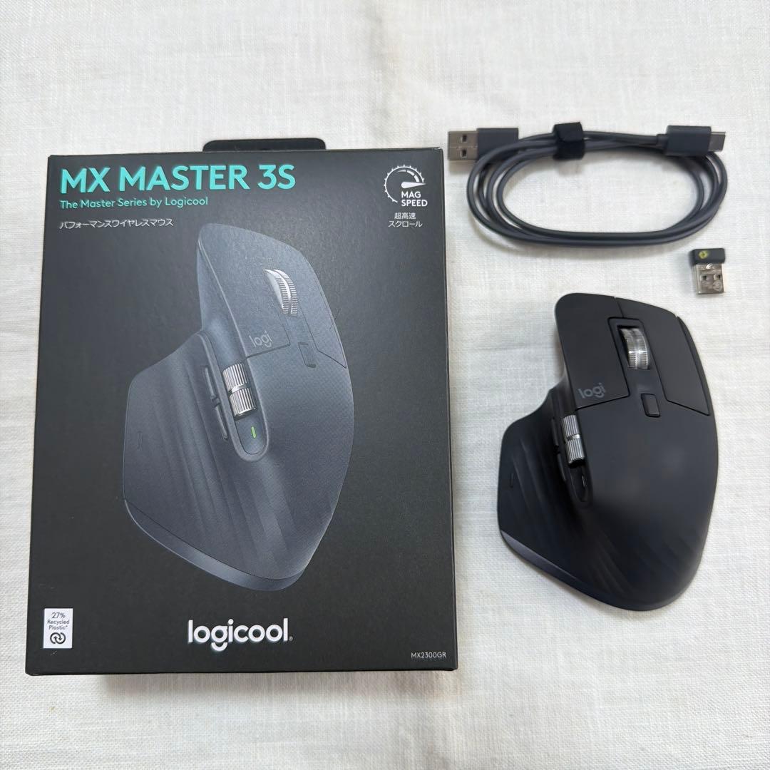 マウス・トラックボール logicool MX MASTER 3S Amazon.com: Logitech MX Master 3S - Wireless Performance Mouse