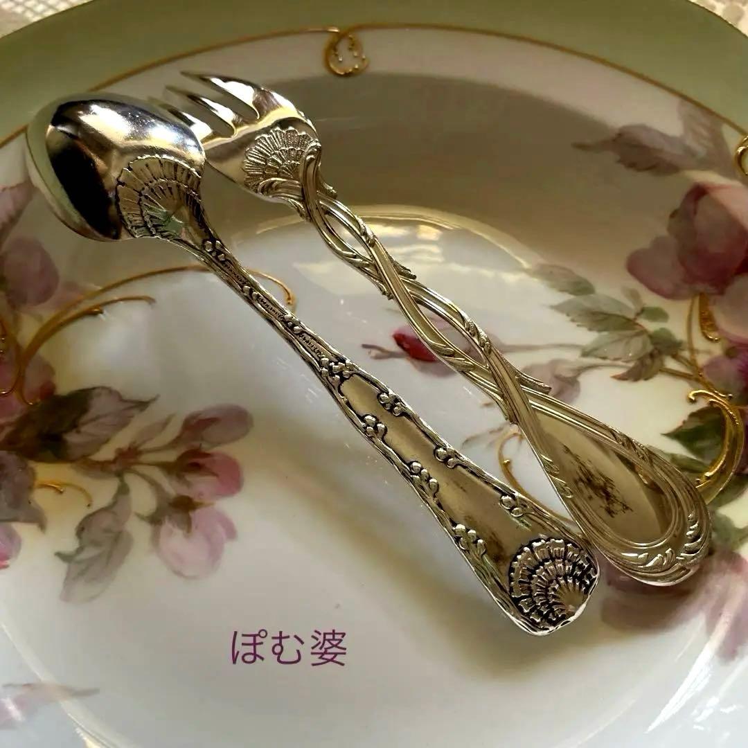 Tiffany ティファニー】純銀 スターリングシルバー／ティースプーン B