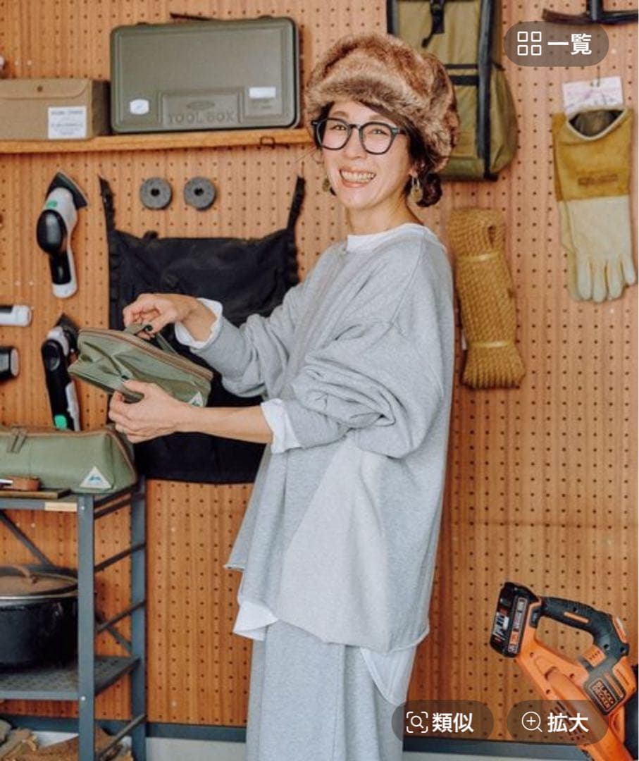 【Make stuff'25】erinko大人なセットプルオーバーM⭐︎新品タグ付