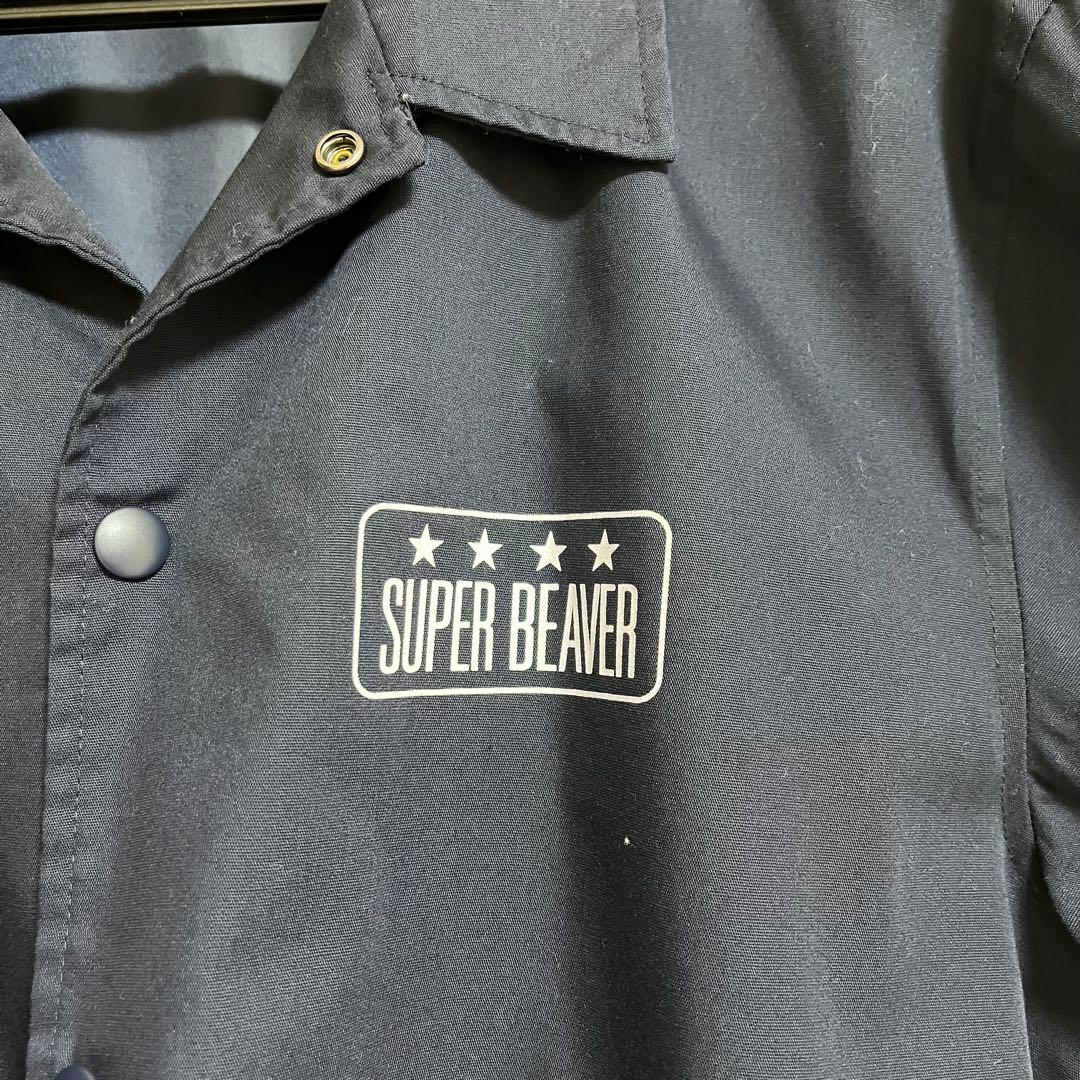 SUPER BEAVER コーチジャケット M ネイビー - メルカリ