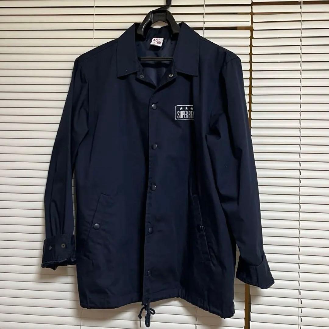 SUPER BEAVER コーチジャケット M ネイビー - メルカリ