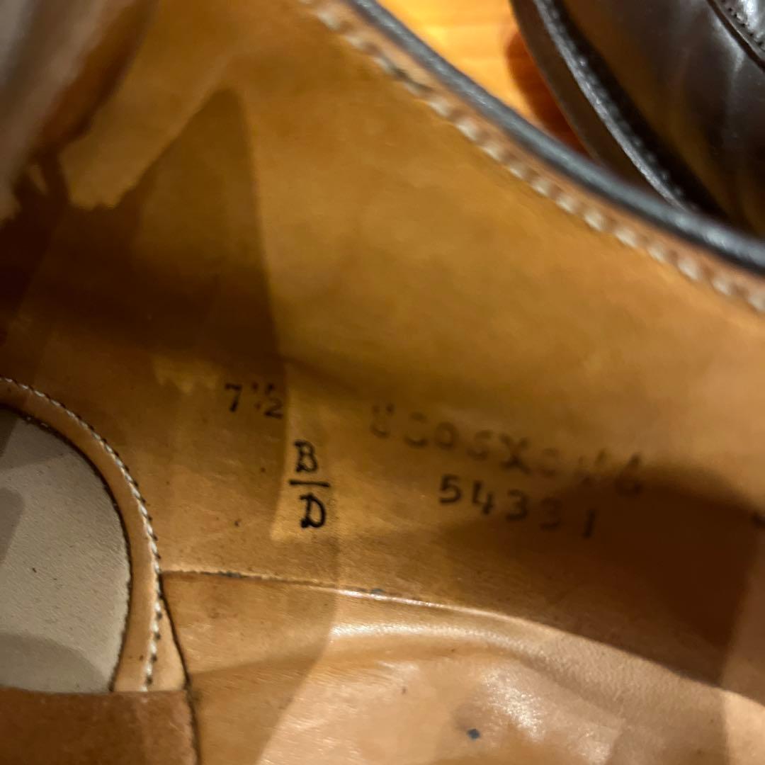 Alden　コードバン　Vチップ　7.5D オールデン