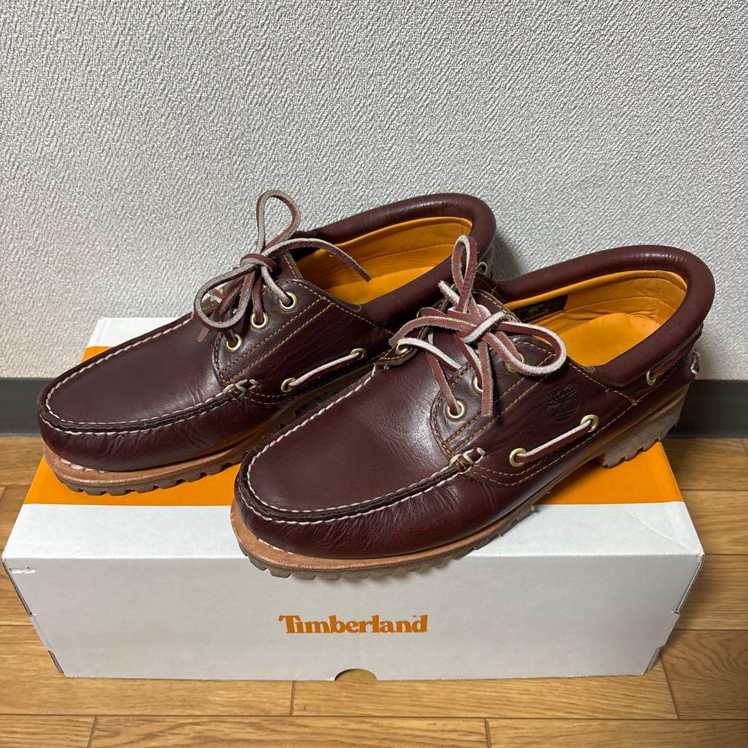 Timberland デッキシューズ 3Eye 25.5 - メルカリ