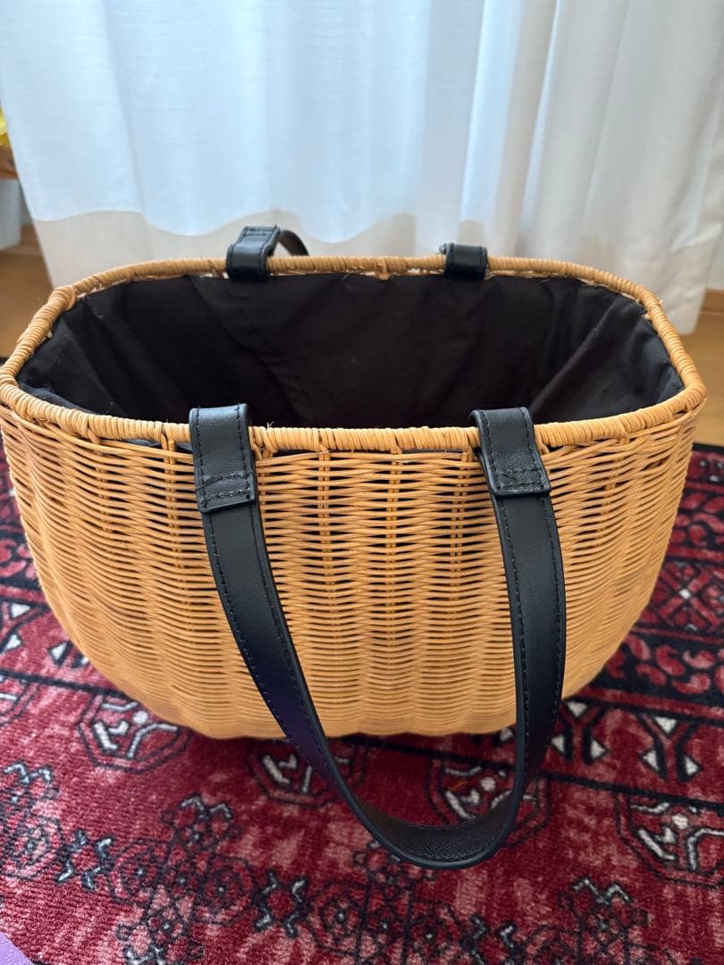 北欧暮らしの道具店 バッグ 北欧暮らしの道具店 ころんと丸いハンドルかご