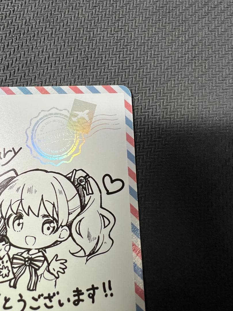 きんいろモザイク ヴァイス 作者サインカード - メルカリ