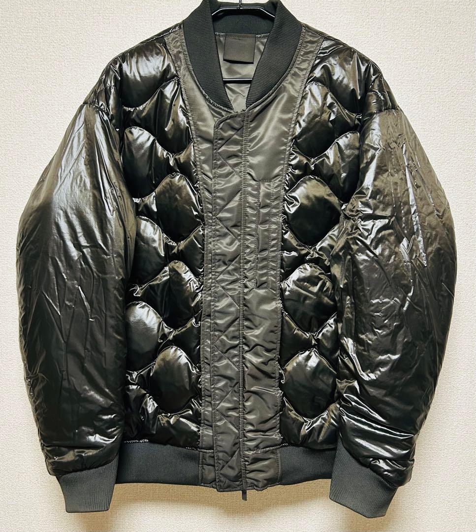 UNIQLO+J 】美品 ハイブリッドダウン オーバーサイズMA-1 - メルカリ