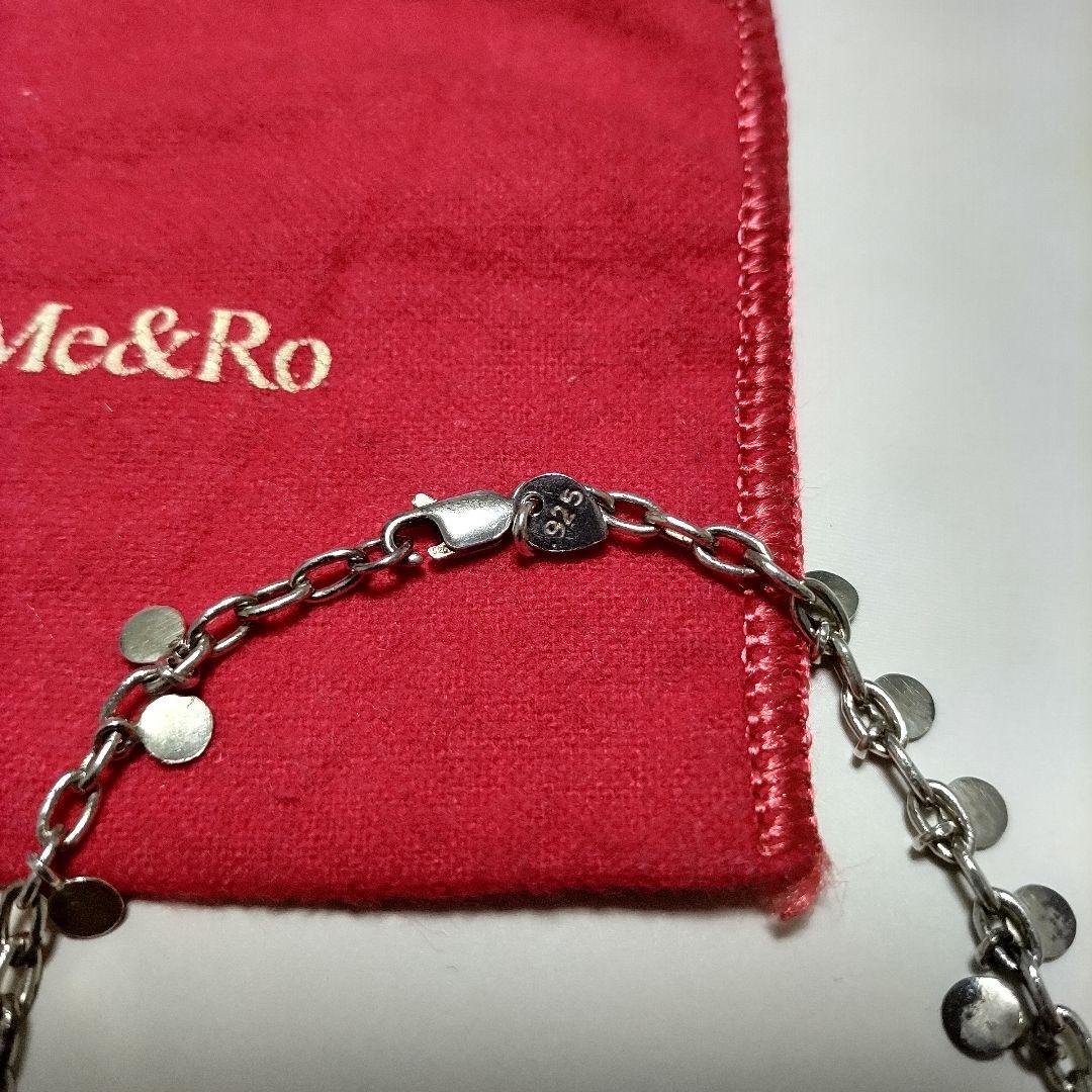 希少☆ME&RO ミーアンドロー Silver925 ロータスアンクレット