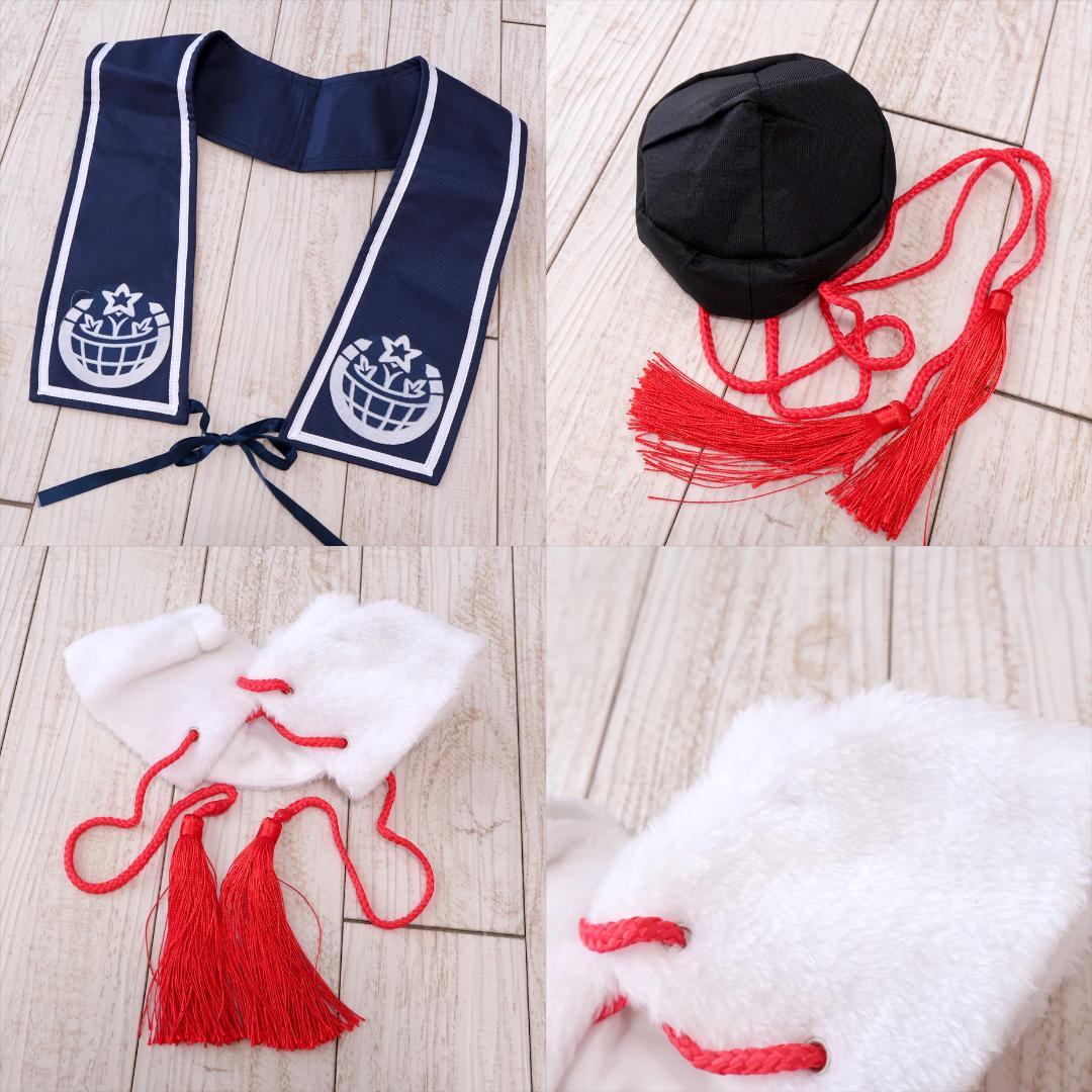 刀剣乱舞 今剣 通常 正装 戦闘衣装＋ウィッグ＋靴（一本下駄） M