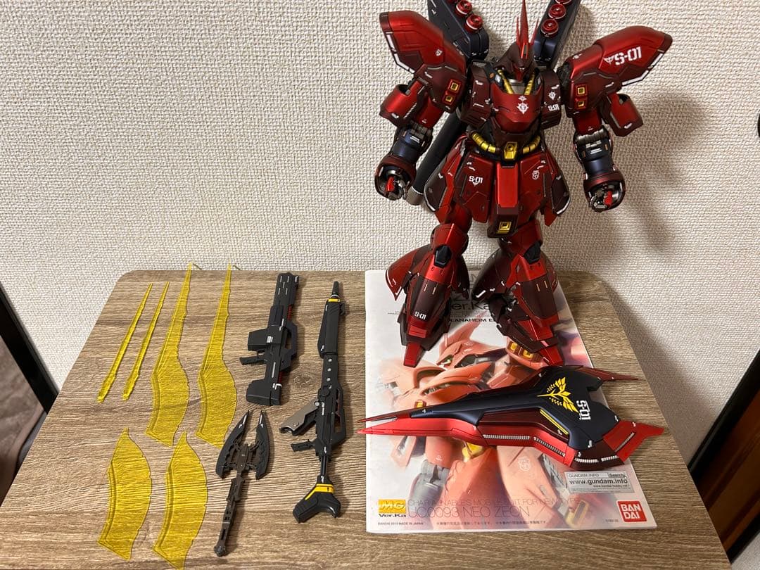 h*o様 MG サザビーver.ka 塗装済み完成品 ガンプラ 逆襲のシャア