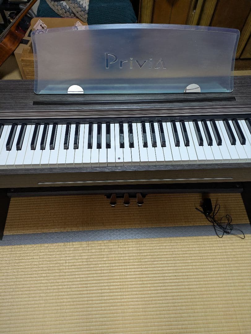 CASIO px-720 2008年製造 電子ピアノ 引き取り限定 - メルカリ