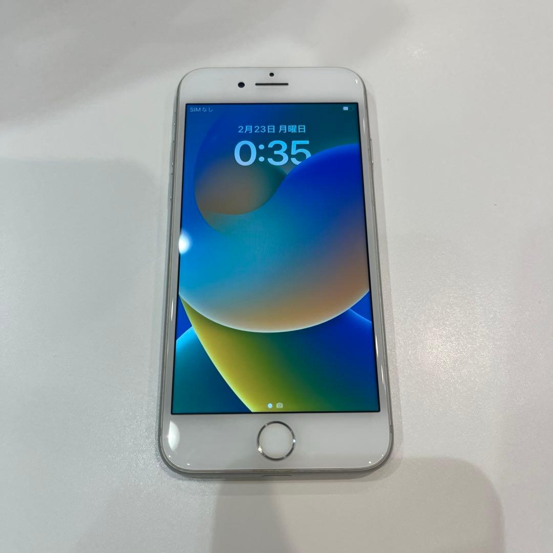 iPhone8 Apple 本体 シルバー SIMフリー 64GB 美品 - メルカリ