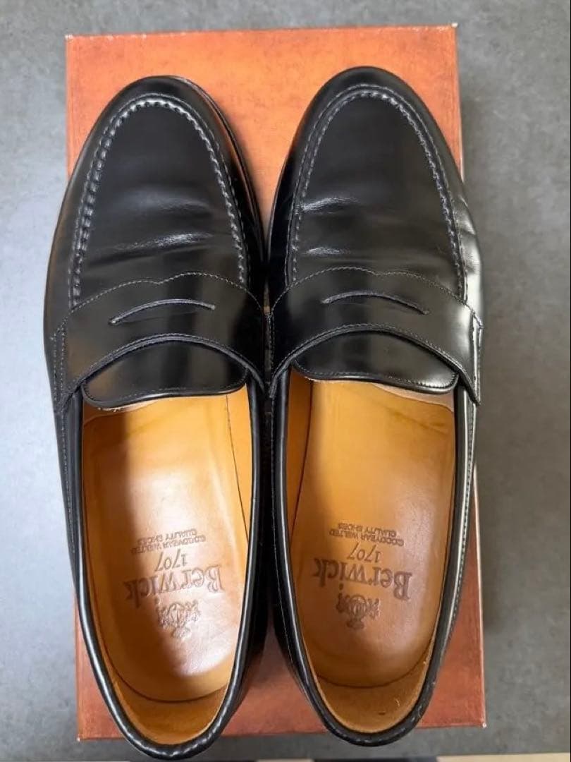 バーウィック1707　ローファー 26.5cm UK7