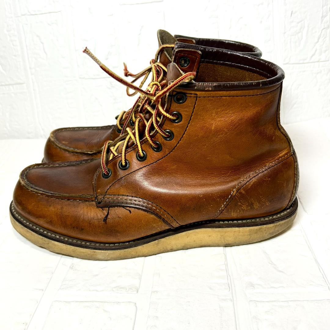 レッドウィング　875　26.5cm アイリッシュセッター　モックトゥ　ブラウン