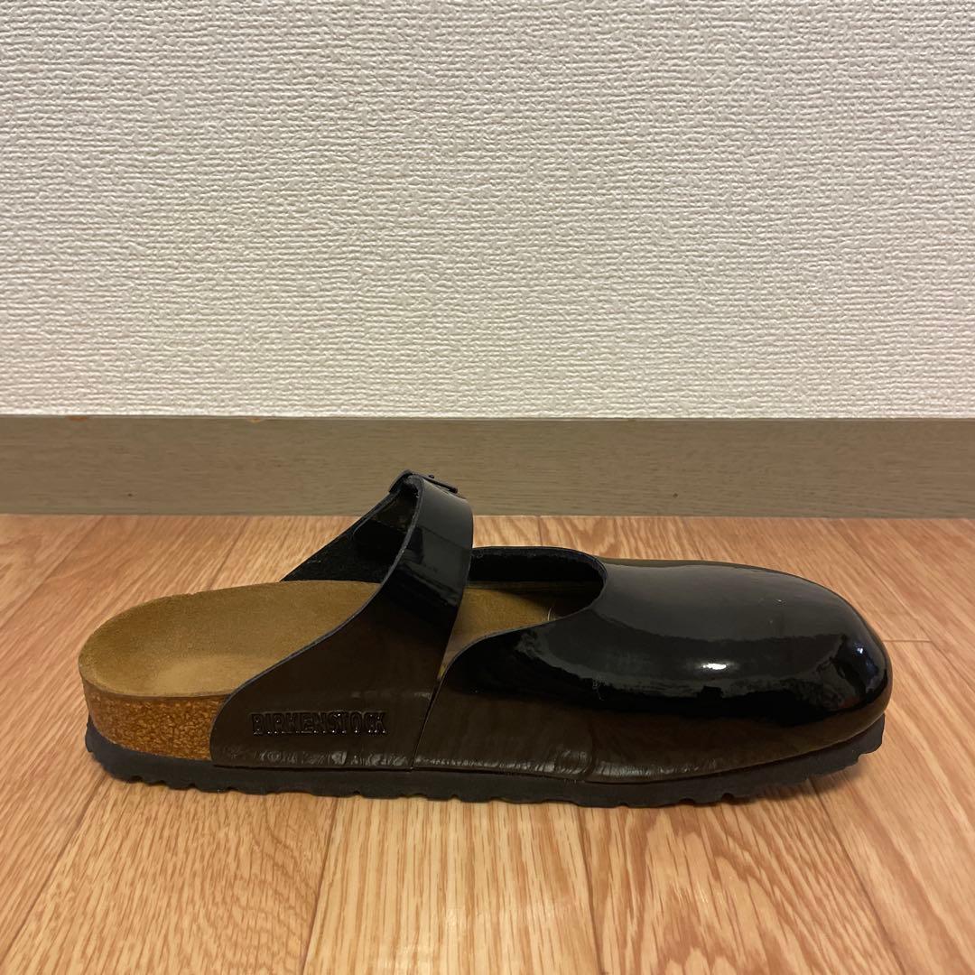 廃盤モデル　BIRKENSTOCK ローズマッド　エナメル38 24.5cm