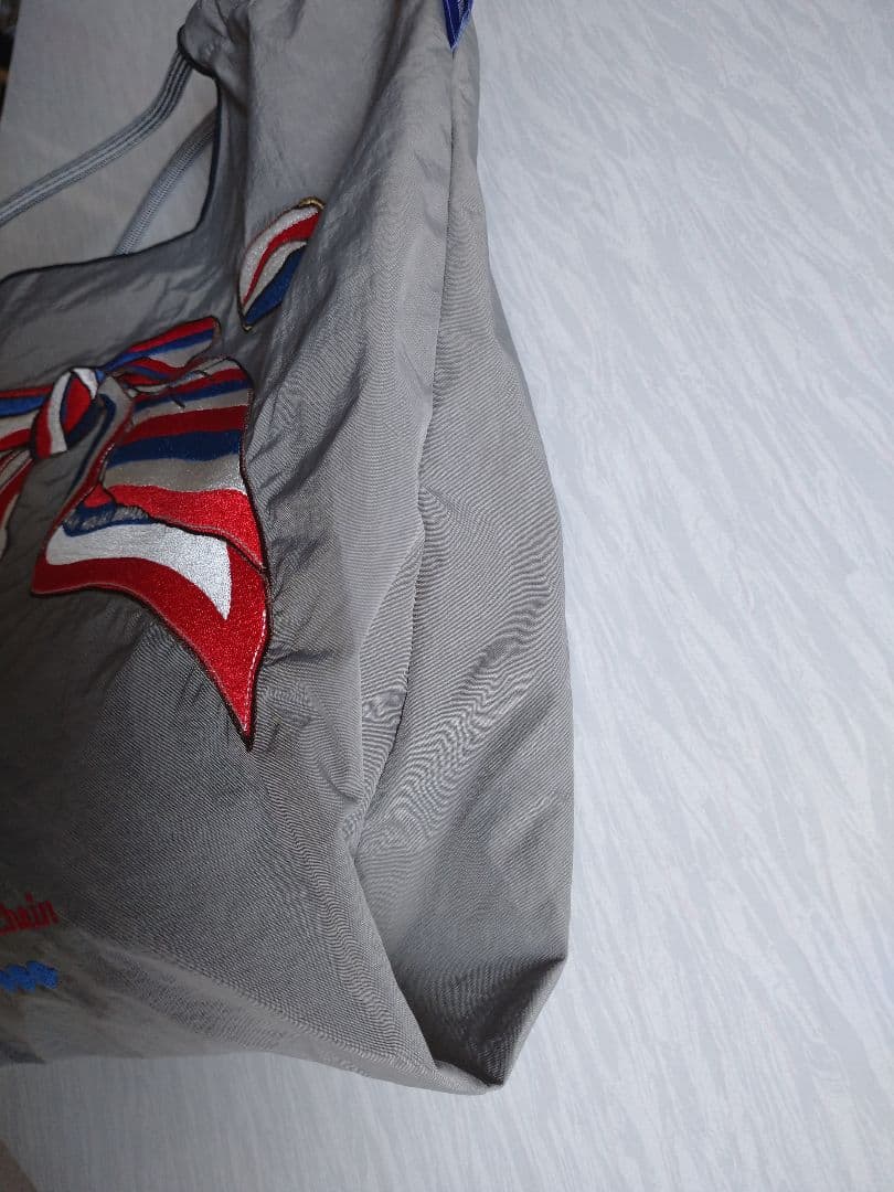 ボールアンドチェーン スカーフ柄刺繍 エコバッグ M ラシット 2点