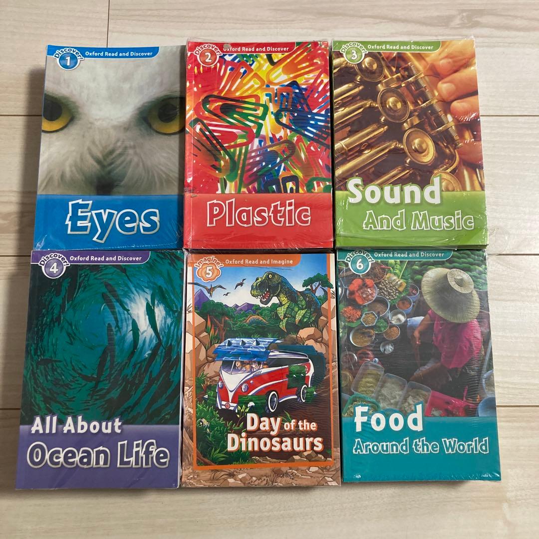 Oxford Read and Discover 108冊　英語絵本 Oxford Read and Discover 英語絵本レベル1-6 108冊 and Oxford Read