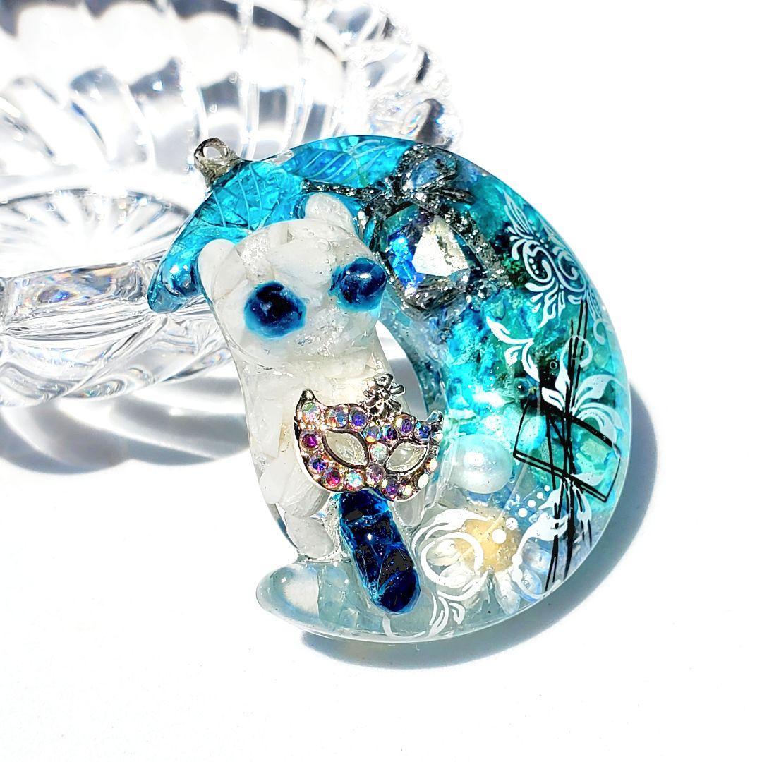 やっちゃん様専用 佐竹ガラス・天然石のフラワー オルゴナイト レジン