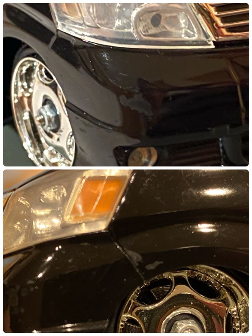 2台セット】アオシマ アルファード&エスティマ VIP 車高調 ラジコン