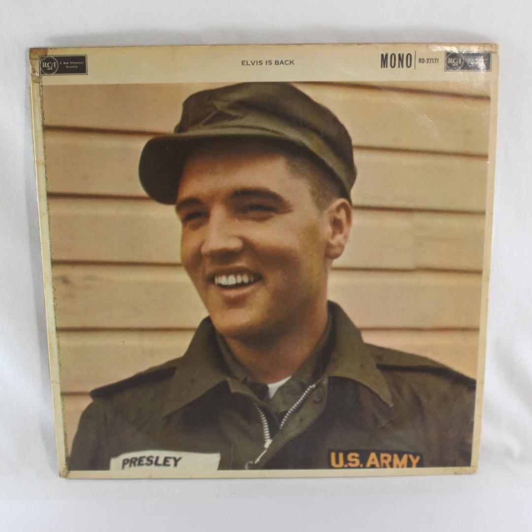 英LP Elvis Presley Elvis Is Back! UK盤Mono
