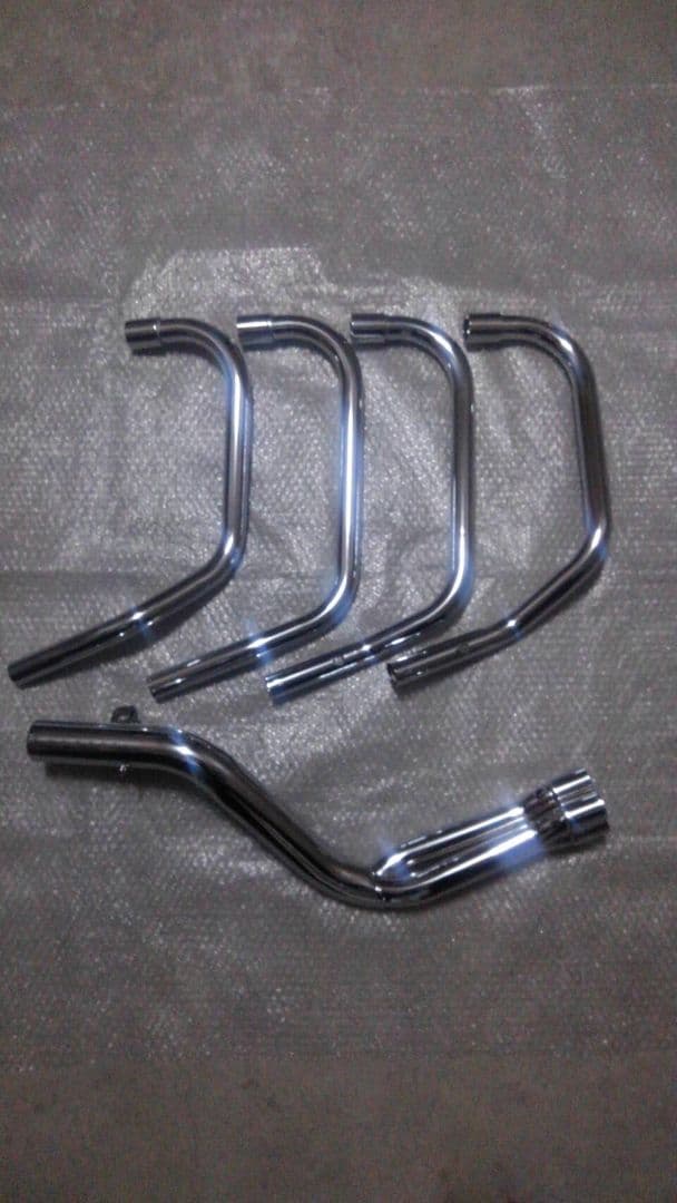 XJRの激鳴きコール専用マフラー(新品) フランジ付き！ガニブレ音職人