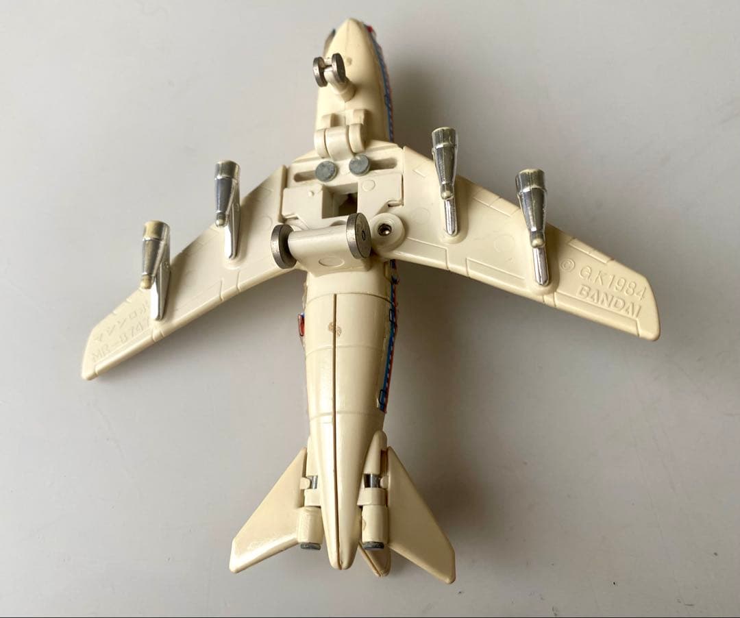 マシンロボ MR-B747 ジャンボジェット バンダイ JAL 非売品飛行機