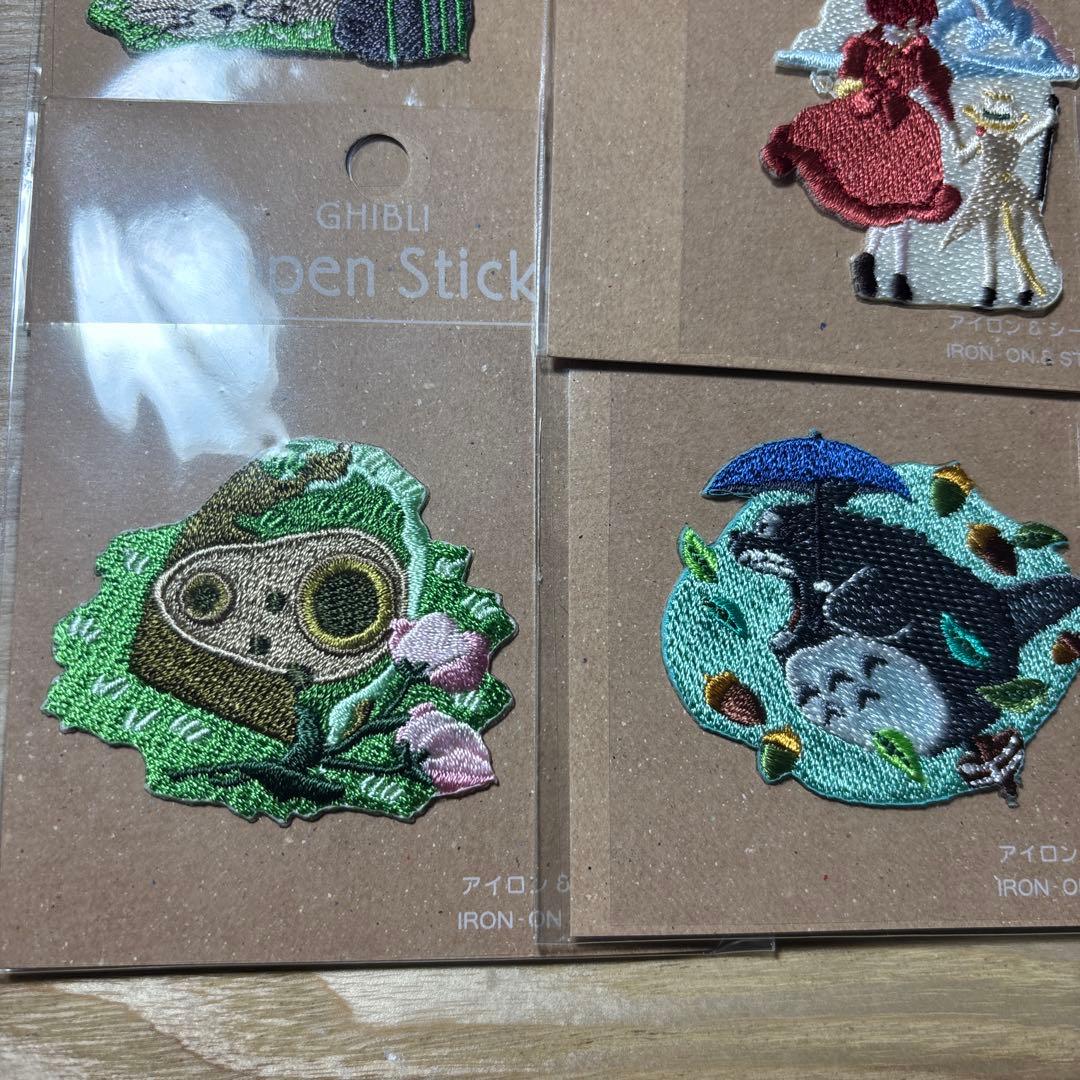 ジブリパークオリジナル 2月限定特価刺繍ワッペン6種セット - メルカリ