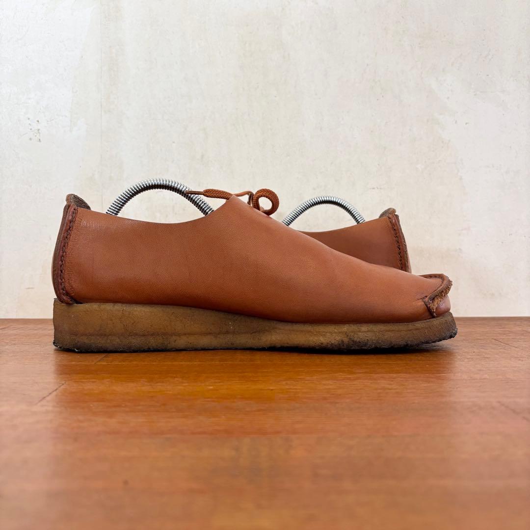 美品 ユナイテッドアローズ別注 パドモア&バーンズ ラガー 天然皮革 茶 694