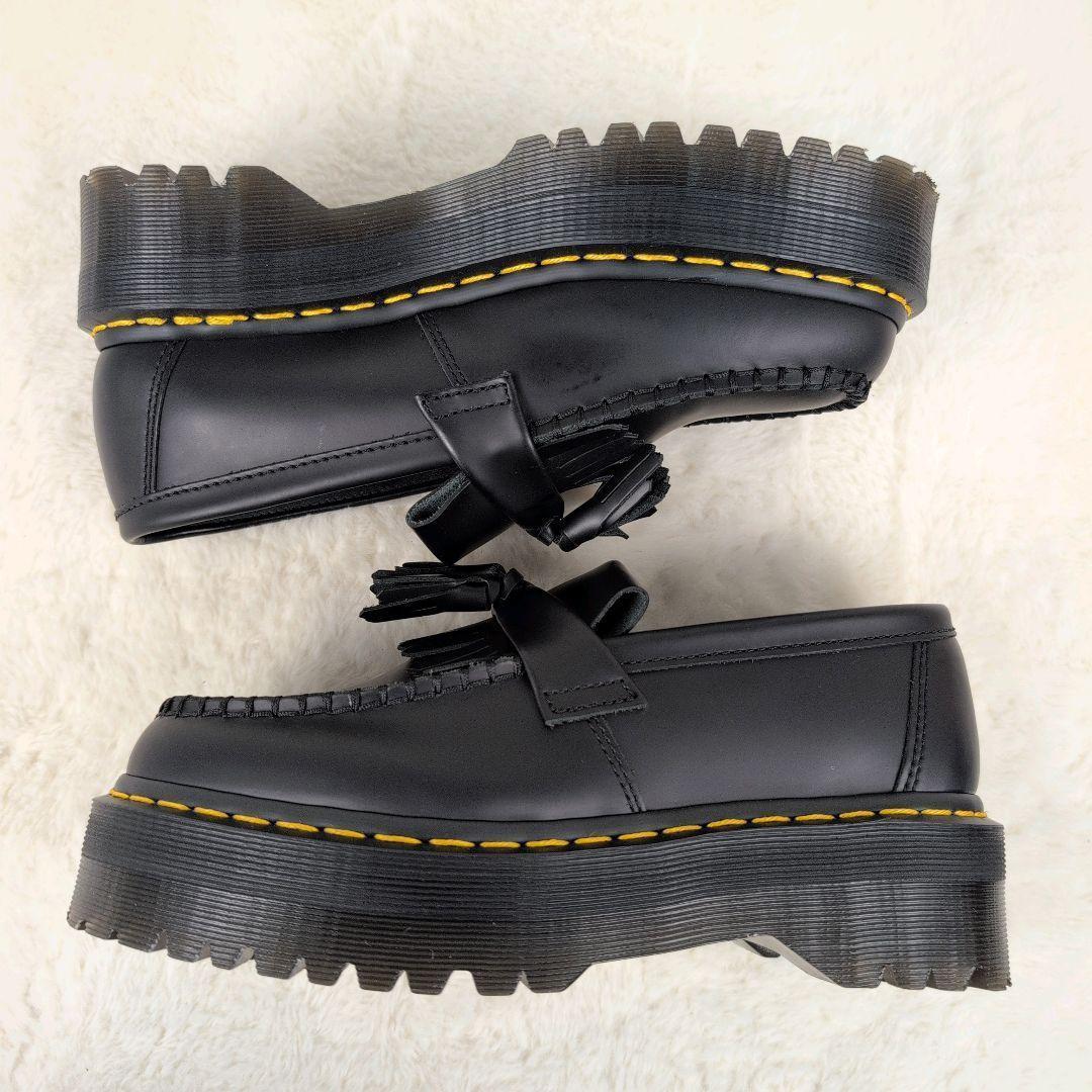 極美品✨ドクターマーチン ADRIAN ローファー 厚底 タッセル 24.5cm