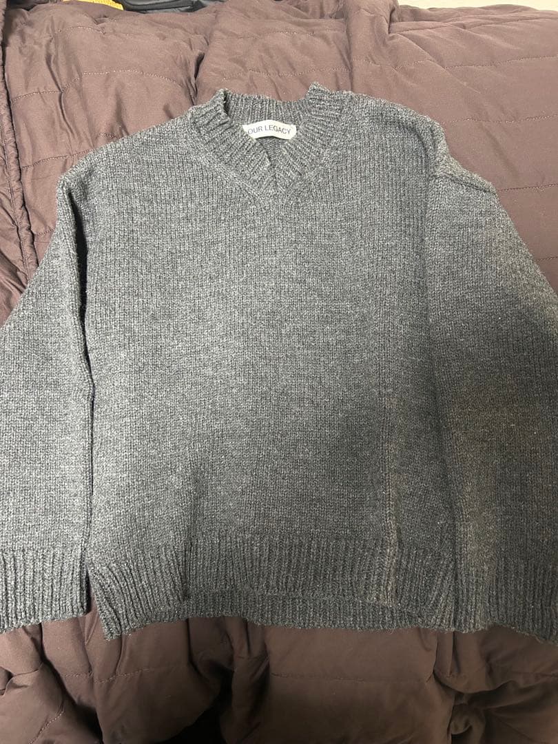 完売品 OUR LEGACY SONAR V-NECK 46 限定値下げ - メルカリ