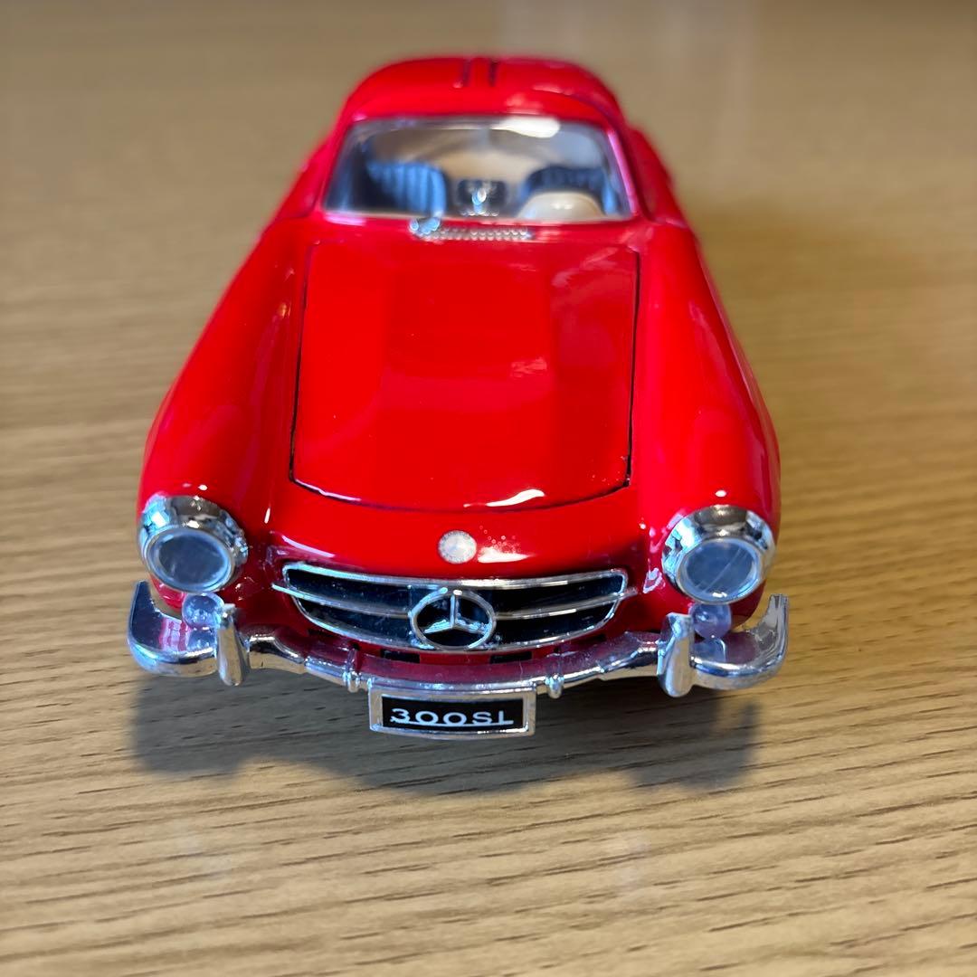 メルセデス・ベンツ 300SL 赤 ミニカー1／24 - メルカリ