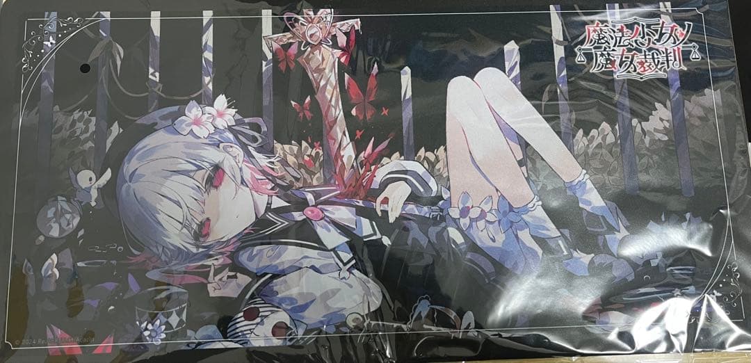 魔法少女ノ魔女裁判 桜羽エマ マルチデスクマット ラバーマット プレイ