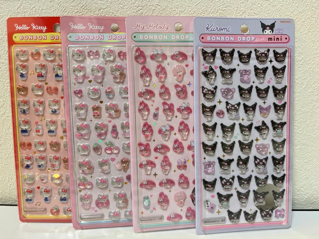 M*G様 【正規品】ボンボンドロップシール ミニ サンリオ 全8種