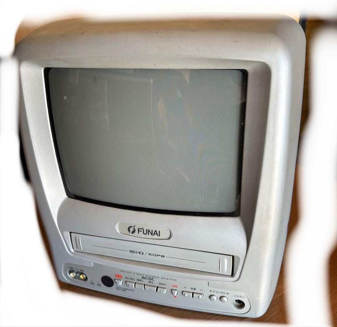 FUNAI フナイ テレビデオ VC-F102 ジャンク品 - メルカリ
