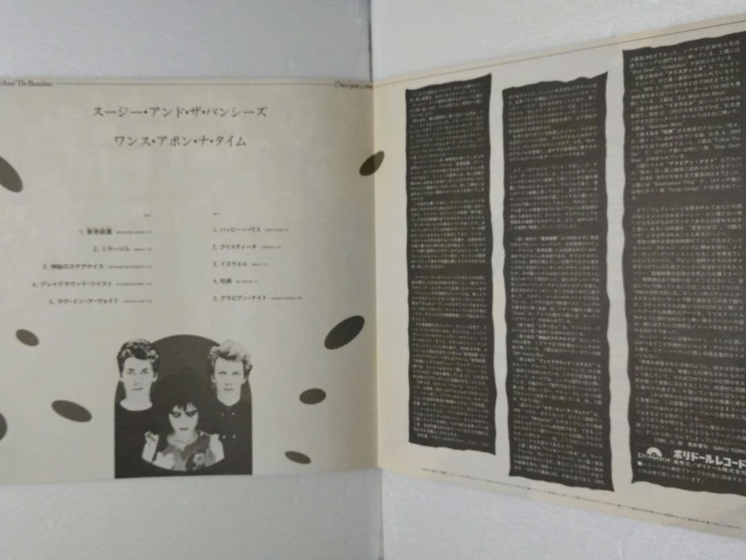 スージー・アンド・ザ・バンシーズ / ワンス・アポン・ナ・タイム