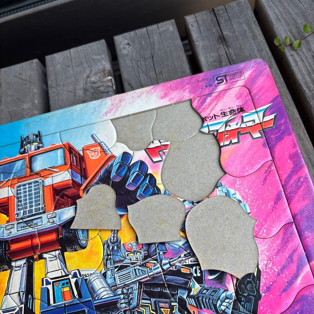激レア 当時物 トランスフォーマー ジグソーパズル 昭和レトロ